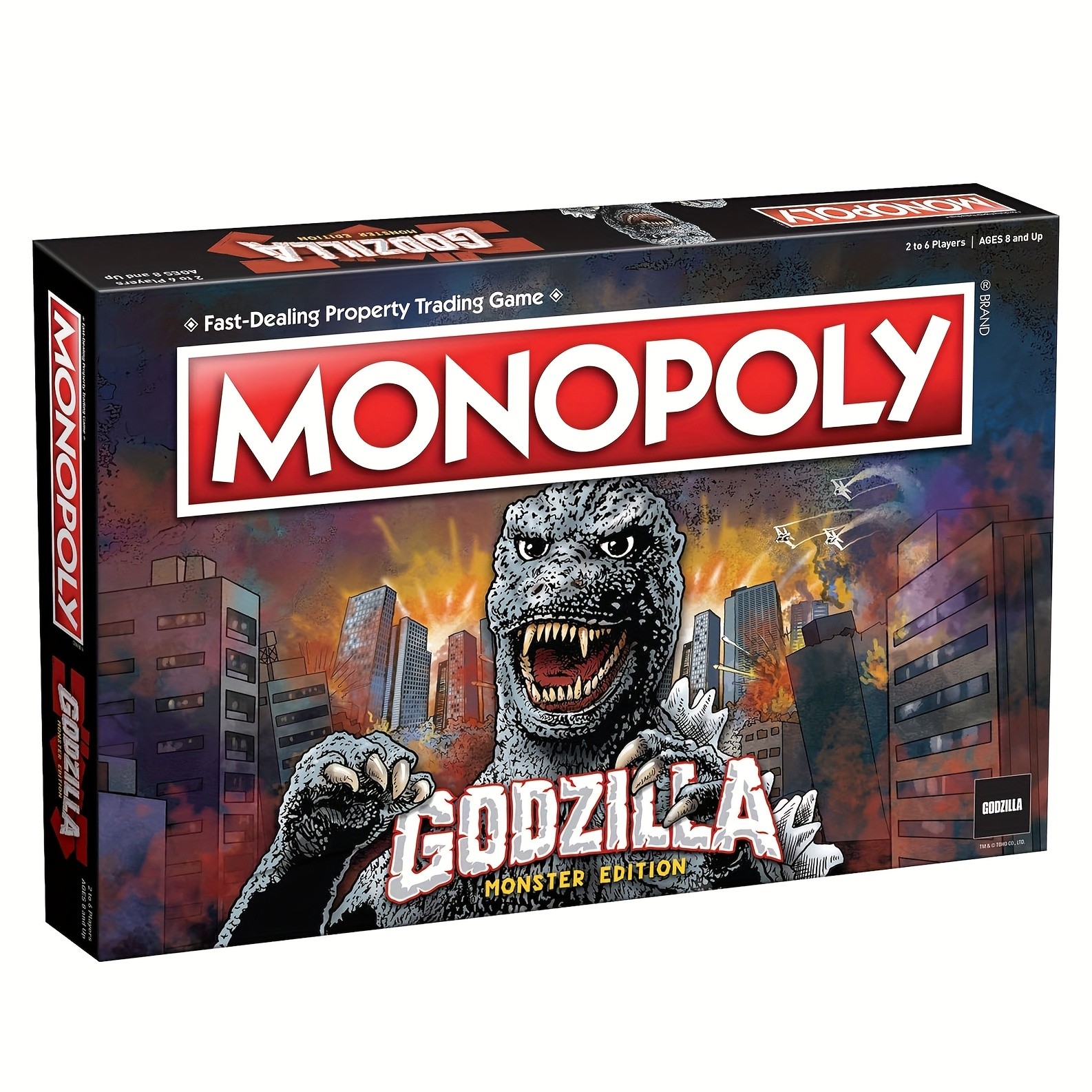 Hasbro Monopoly Monster  Collectible Kaiju Edition for Epic Family Party Game Nights