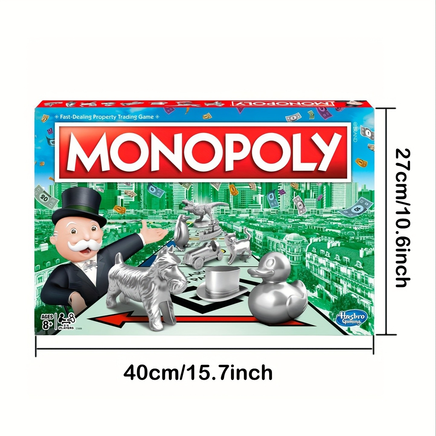 Hasbro Monopoly Game  Classic Family Board Game for 26 Players
