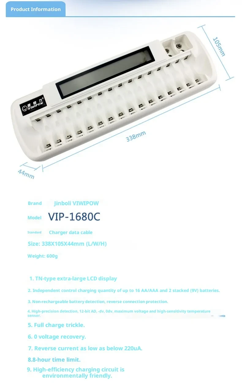Applicable Charger For LCD Smart Charger