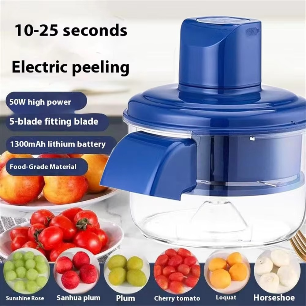 PeelMaster Electric Rotating Peeler  Fast Automatic Kitchen Peeling Too