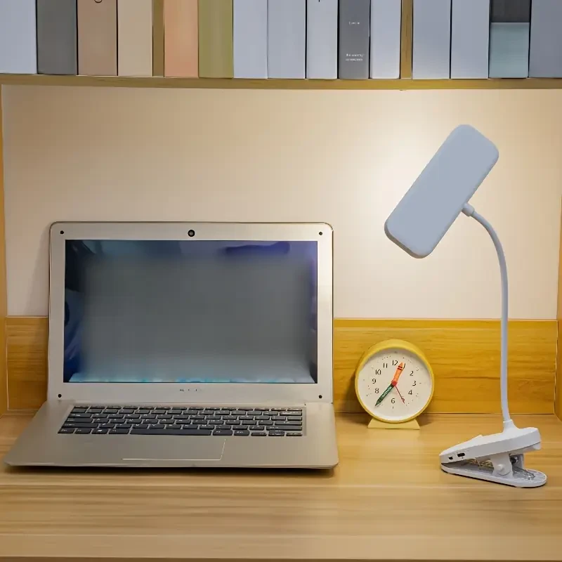 HOTU Flexible Swan-Neck Desk Lamp  Eye-Protecting, Dimmable LED Lighting for Modern Workspaces