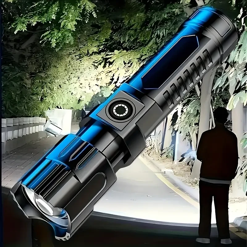 HOTU Ultra-Bright LED Flashlight Rechargeable, High Lumens & Compact Power for Every Situation
