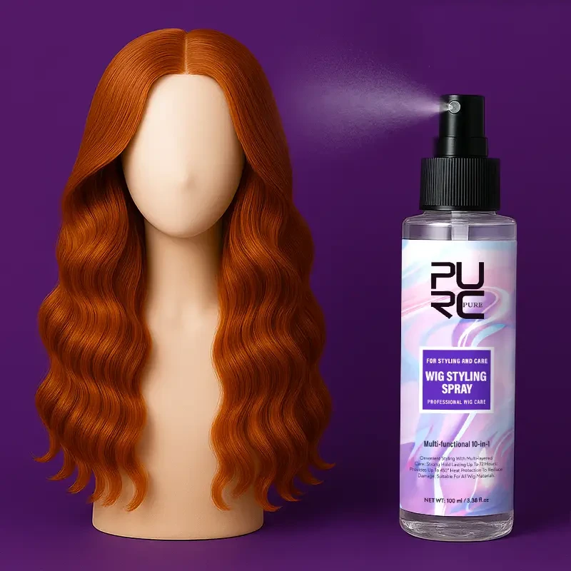 PURC 10-in-1 Wig Care Spray  Detangles, Conditions & Adds Shine