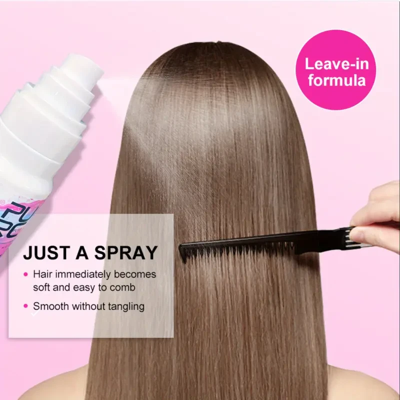 PURC Wig Care Spray  Leave-In Softener for Dry, Tangled & Synthetic Wigs
