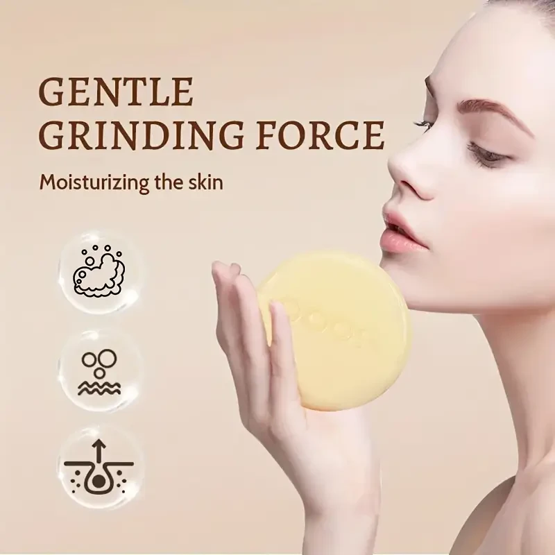 OPOSI Goat Milk & Sheep Soap  Handmade Moisturising & Deep-Cleansing Bar (115g/4oz)