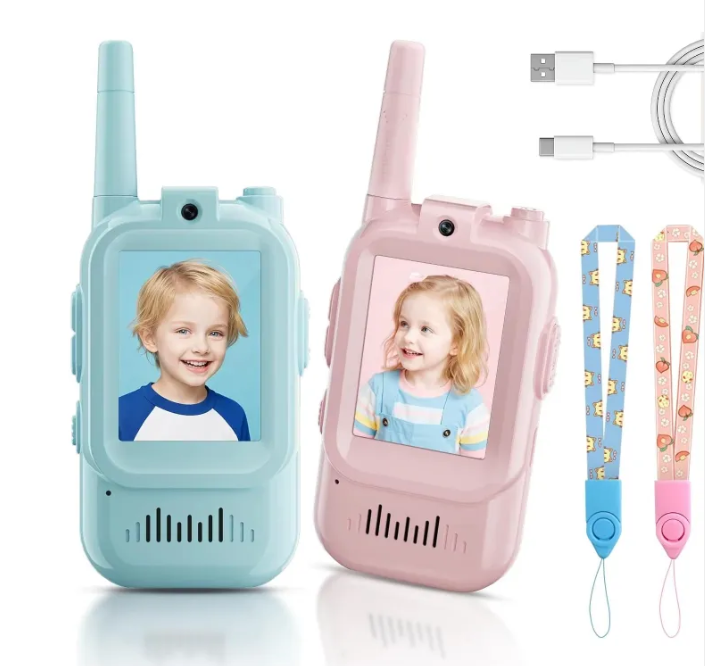 Mini Video Wireless Walkie Talkies for Kids