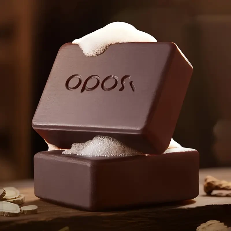 OPOSI Herbal Shampoo Bar  120g Deep Cleansing & Moisturising Solid Shampoo