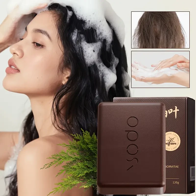 OPOSI Herbal Shampoo Bar  120g Deep Cleansing & Moisturising Solid Shampoo