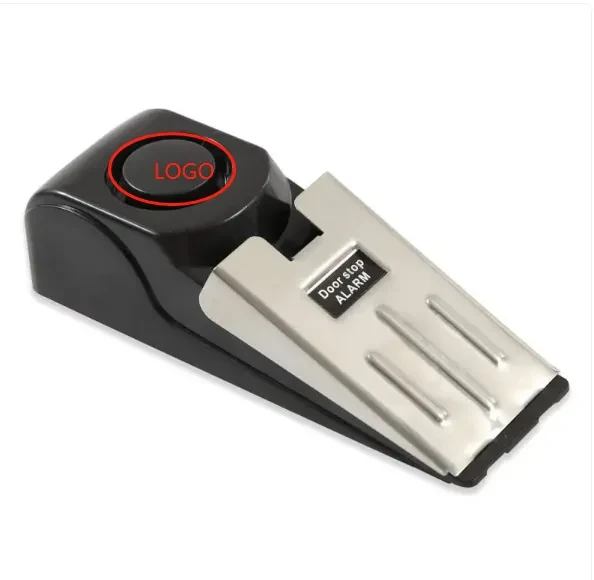 Electronic Burglar Alarm Intelligent Home Security Wedge Door Stop Alarm System Device Hotel Intruder Alert Detection