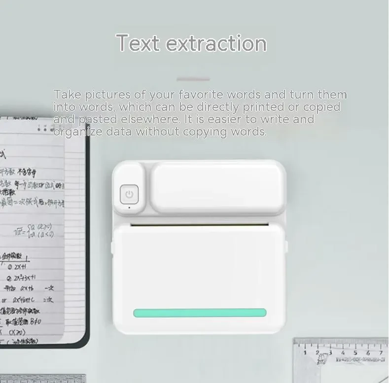 Portable Mini Thermosensitive Bluetooth Printer