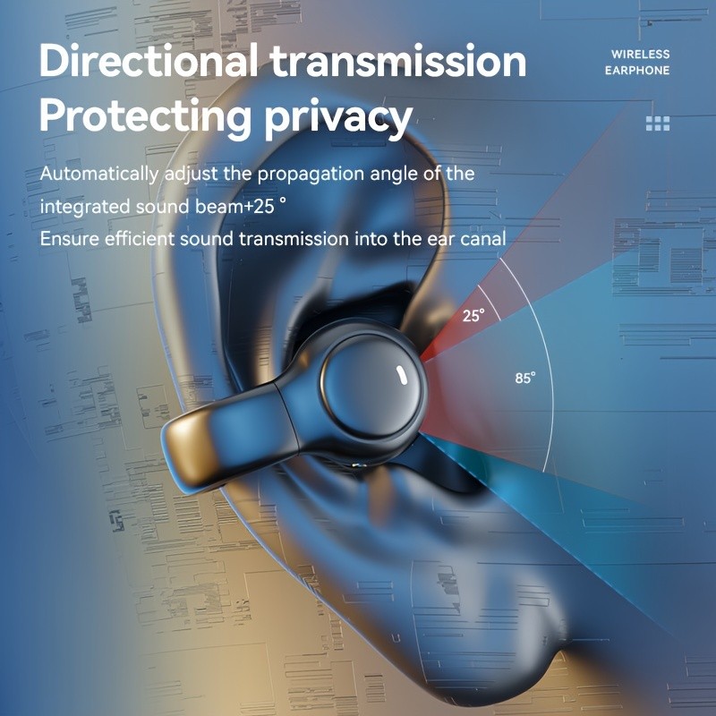 GENAI M47 Earbud Headphones  Compact Wireless Earbuds with ANC & Long Endurance