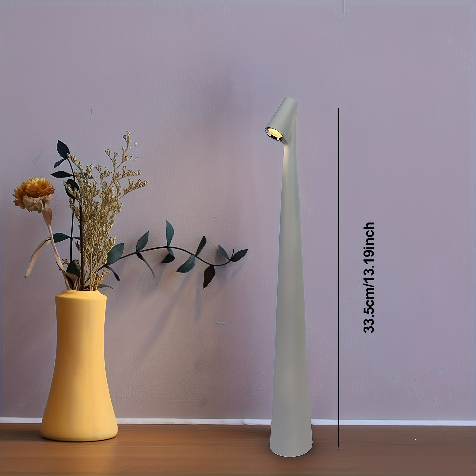 GENAI Rechargeable Cordless LED Desk Lamp  Portable, Modern & Effortlessly Bright Anywhere