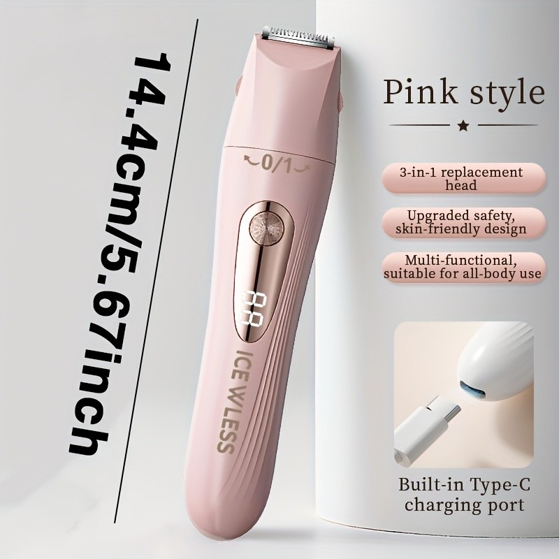 GENAI Multifunctional Shaver for Men & Women  USB Rechargeable Grooming Power Anywhere