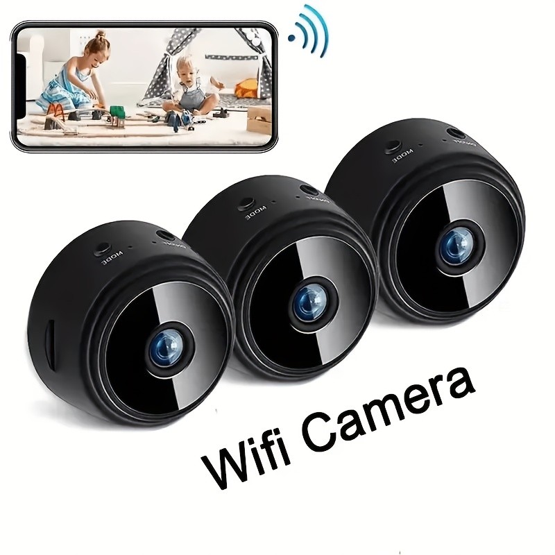 GENAI Wireless WiFi Security Camera Compact 480P HD Protection for Every Kiwi Home