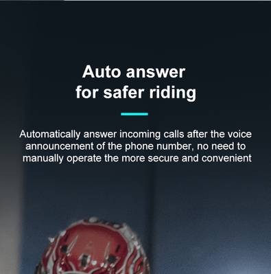 POLVCDG Motorcycle Helmet Wireless Headset  Ride Smarter, Safer & Fully Connected