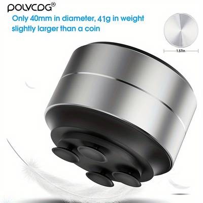 POLVCDG Audio Bone Conduction Wireless Speaker  Open-Air Sound, Deep Vibration & Modern Wireless Audio