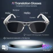 LIFEBEE AI Translation Glasses  Smart Wireless Eyewear for Language, Travel & Outdoor Lifestyle