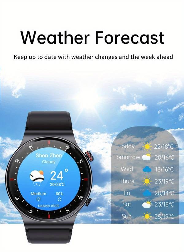LIGE Smart Watch  Stylish, Lightweight & Packed With Smart Performance