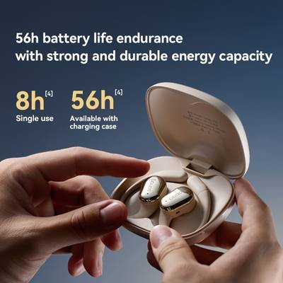 SANAG C16S TWS Wireless Earbuds  HiFi Open-Back Sound, Smart Touch Control & All-Day Comfort