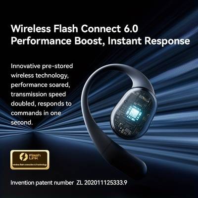 SANAG C16S TWS Wireless Earbuds  HiFi Open-Back Sound, Smart Touch Control & All-Day Comfort