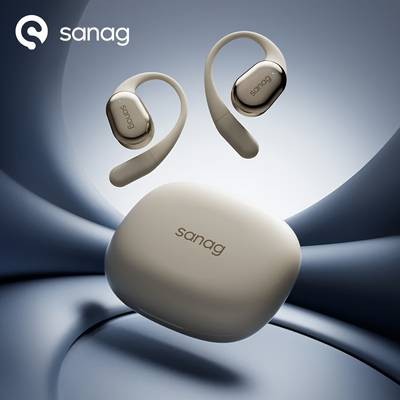 SANAG C16S TWS Wireless Earbuds  HiFi Open-Back Sound, Smart Touch Control & All-Day Comfort