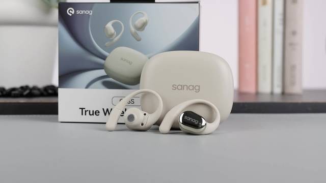 SANAG C16S TWS Wireless Earbuds  HiFi Open-Back Sound, Smart Touch Control & All-Day Comfort