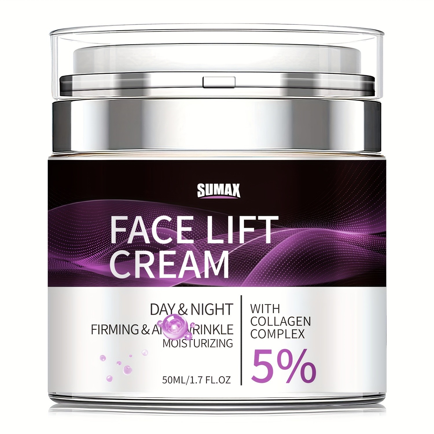 SUMAX Face & Neck Firming Cream Lifting, Elasticity-Boosting, Deeply Moisturising Day & Night Care