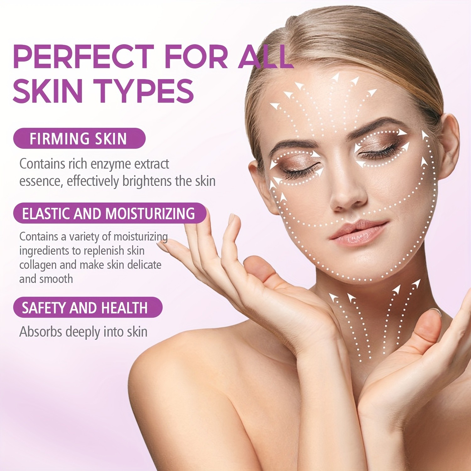 SUMAX Face & Neck Firming Cream Lifting, Elasticity-Boosting, Deeply Moisturising Day & Night Care