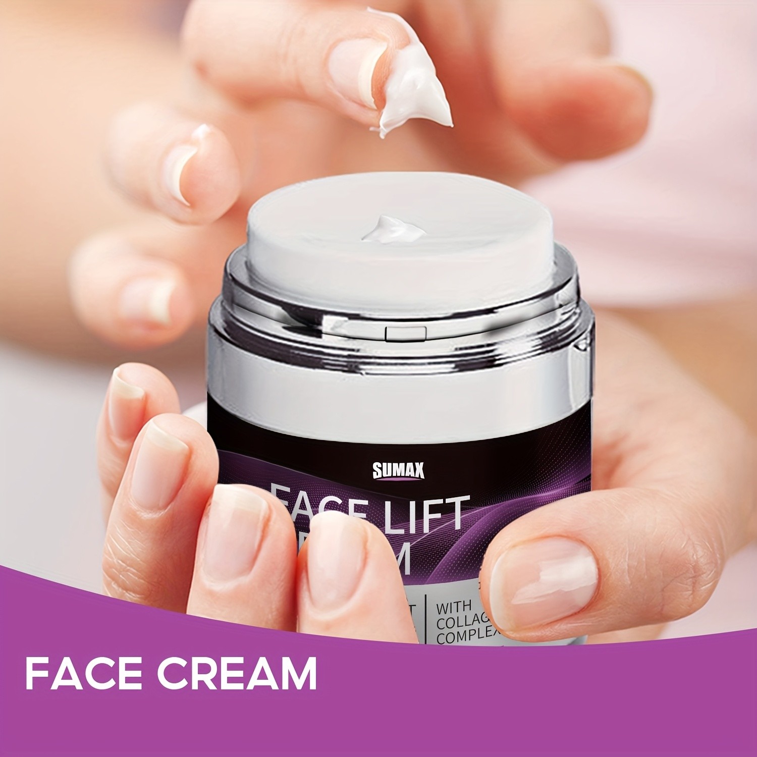SUMAX Face & Neck Firming Cream Lifting, Elasticity-Boosting, Deeply Moisturising Day & Night Care