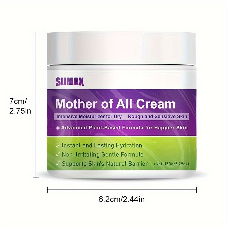 SUMAX Hydrating Face Cream  Ceramide & Hyaluronic Acid Moisture Barrier Enhancing Cream (150g)