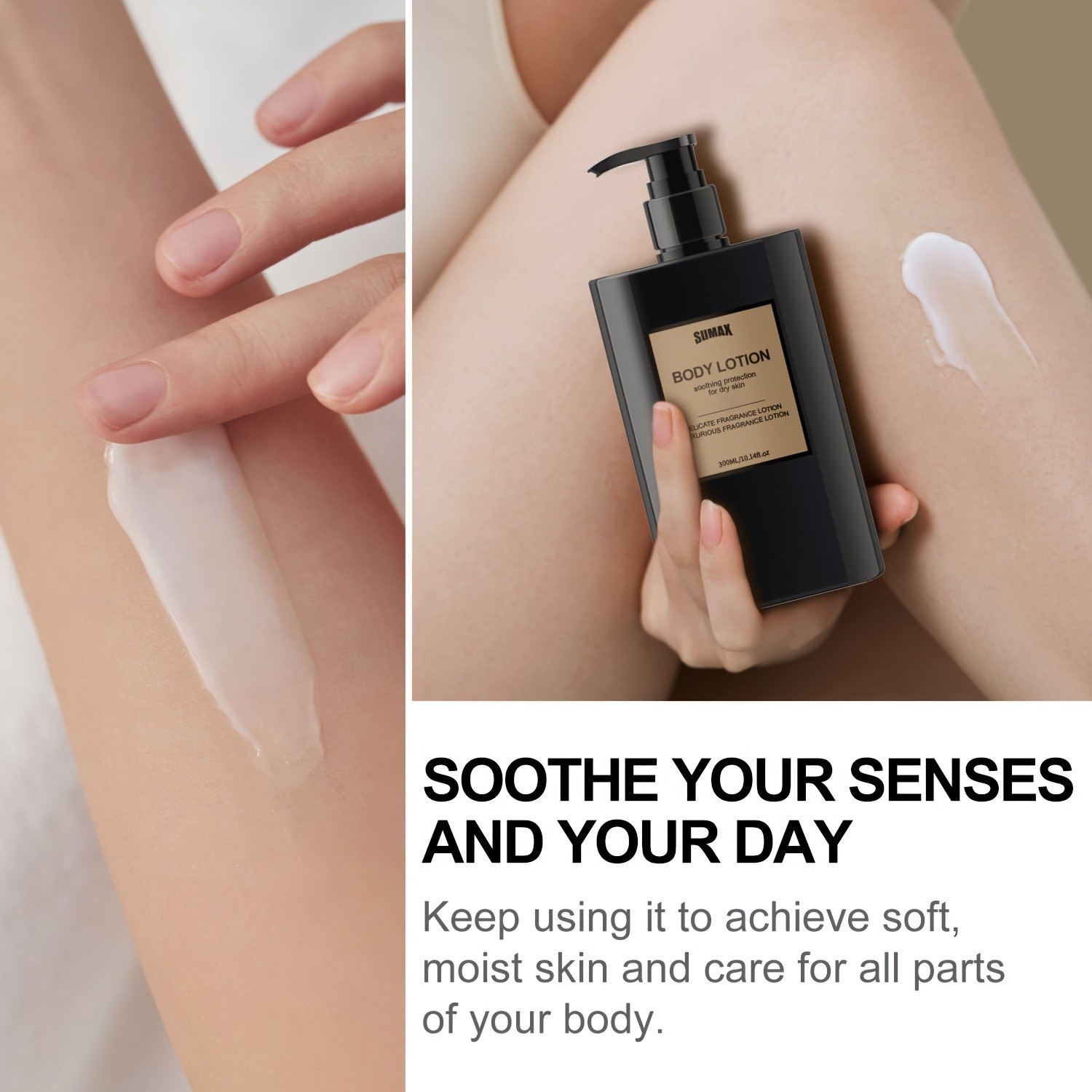 SUMAX Perfumed Lotion  Deep Moisturizing Unisex Body Moisturizer for All Skin Types (Morning & Night)