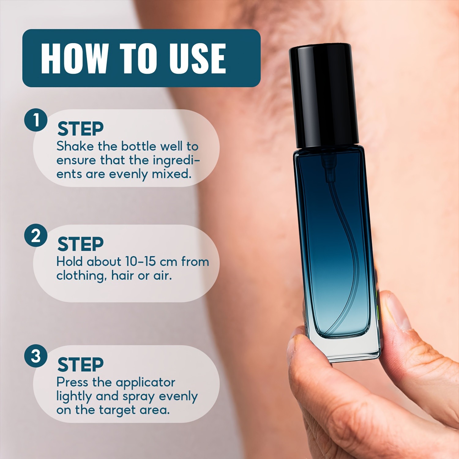 SUMAX Mens & Womens Citrus Deodorizing Fragrance Spray  Long-Lasting Fresh Citrus Aroma in a Sleek Travel Bottle