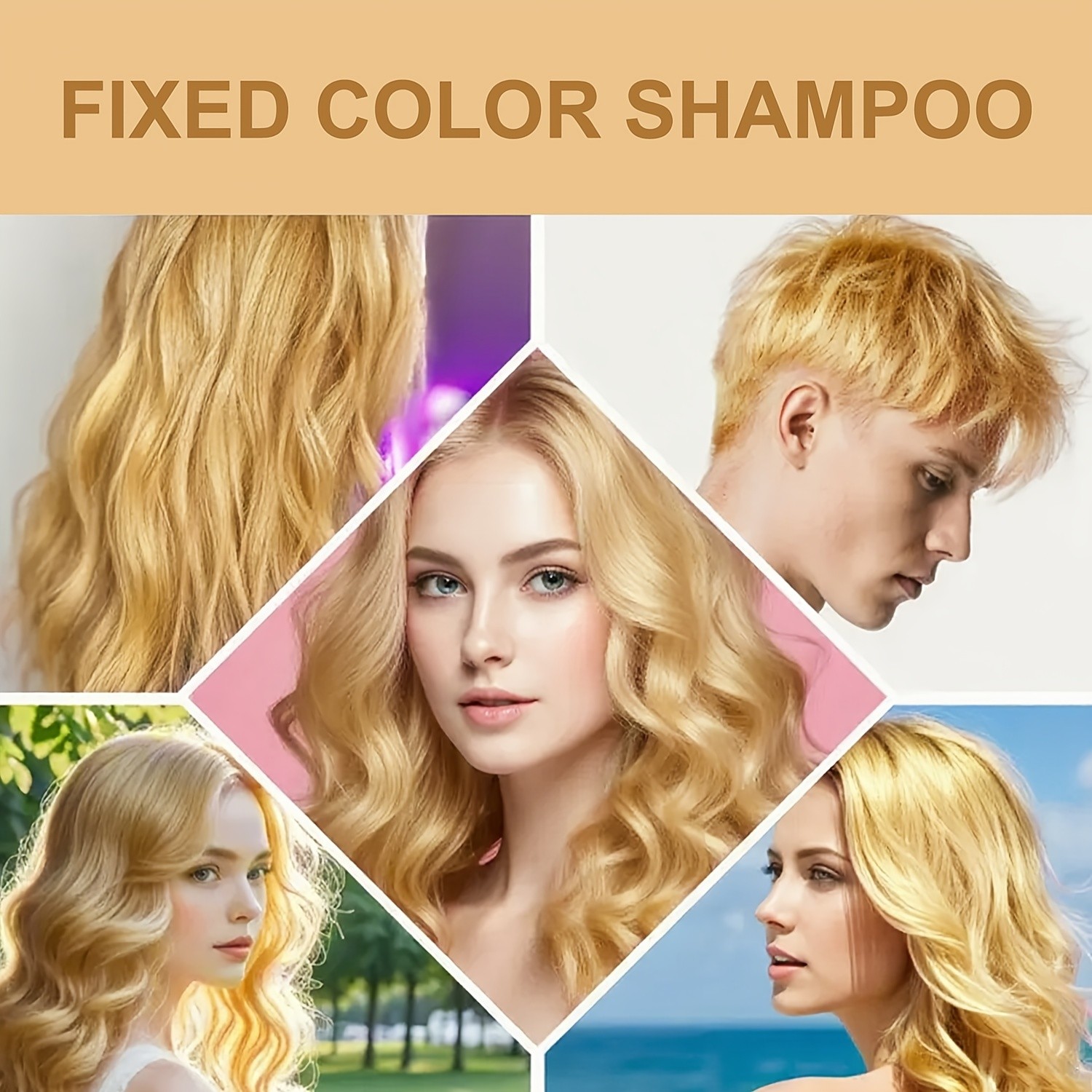 SUMAX Blonde Fixed Color Shampoo 200ml  Long-Lasting Color Protection & Nourishing Care for Dyed Blonde Hair