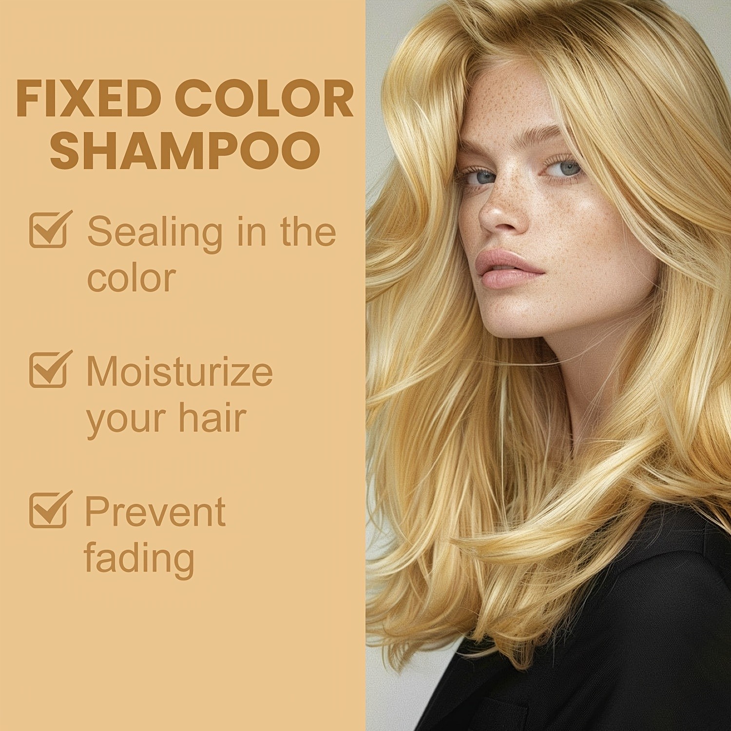 SUMAX Blonde Fixed Color Shampoo 200ml  Long-Lasting Color Protection & Nourishing Care for Dyed Blonde Hair