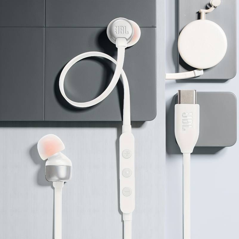 JBL TUNE310C Wired Type-C In-Ear Earphones  Compact, Tangle-Free & Crystal-Clear Audio for Everyday Use