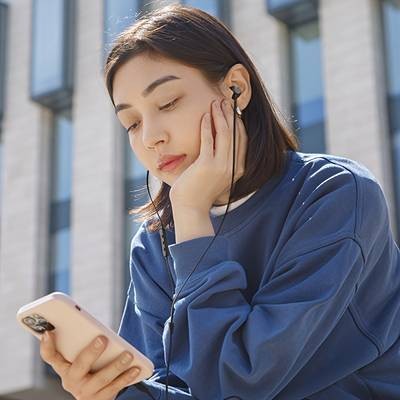 JBL TUNE305C Wireless-Inspired USB-C Headphones  Noise Cancelling, Type-C Quick Charge & Sleek Orange Design