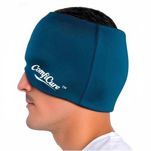 ComfiCure Ice Cap for Head  Cold & Hot Relief for Migraines, Tension & Everyday Wellness