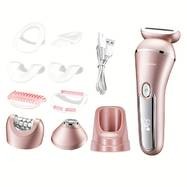 HATTEKER 3-in-1 Electric Shaver for Women  USB Rechargeable, Stainless Steel & Designed for Smooth, Gentle Hair Removal