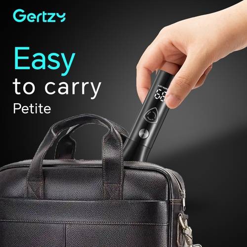 GERTZY Mens Electric Body Trimmer Set  Full Grooming Kit with Ceramic Blades, Nose Trimmer, Hair Clipper & USB Charging