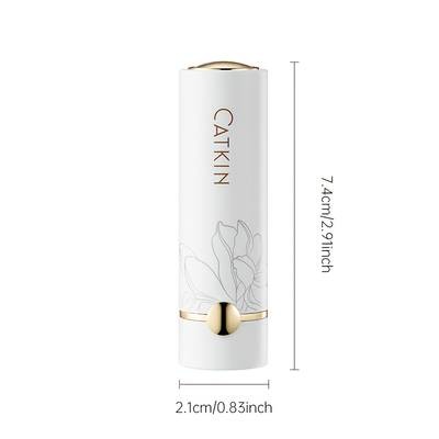 CATKIN Ice Blossom Matte Lipstick  Deep Red Elegance That Lasts All Day