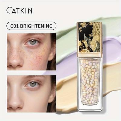 CATKIN Three-in-One Concealer C01  Flawless, Bright & Balanced Skin in One Step