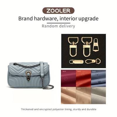 ZOOLER Vintage Genuine Leather Shoulder Bag for Women  Classic Striped Holiday-Ready Handbag