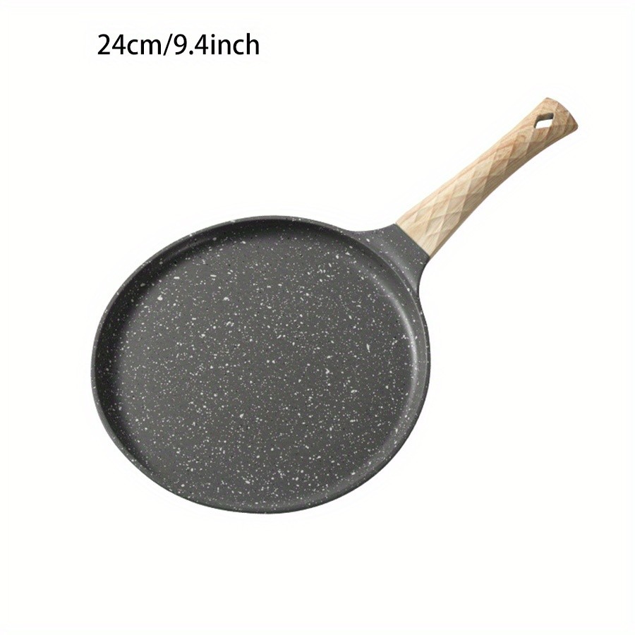 YUMIPLUS 10-Inch Nonstick Crepe Pan  Swiss Granite Coated Dosa & Pancake Skillet