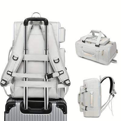 OGEHUAFEE Soft Shell Backpack  Large-Capacity Nylon Daypack for Travel, Hiking & Everyday Use