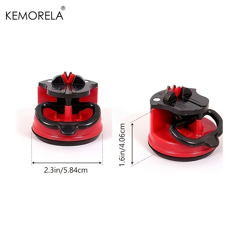 KEMORELA Knife Sharpener  Safe Suction-Based Sharpening Tool for Chef & Damascus Knives