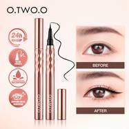O.TWO.O Super Waterproof Black Liquid Eyeliner  Long-Lasting Precision Liner Smudge-Proof  Easy to Apply  Perfect for Daily Makeup & Special Events  Mothers Day Gift