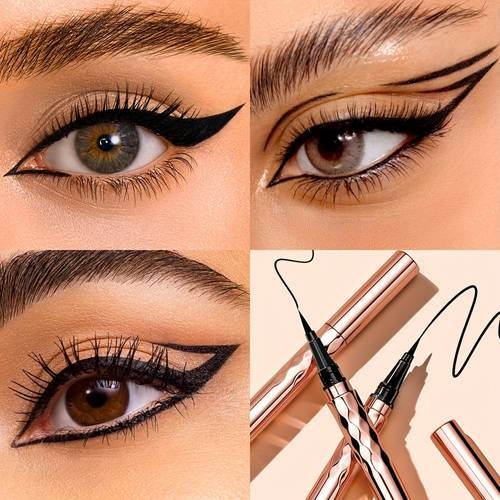 O.TWO.O Super Waterproof Black Liquid Eyeliner  Long-Lasting Precision Liner Smudge-Proof  Easy to Apply  Perfect for Daily Makeup & Special Events  Mothers Day Gift