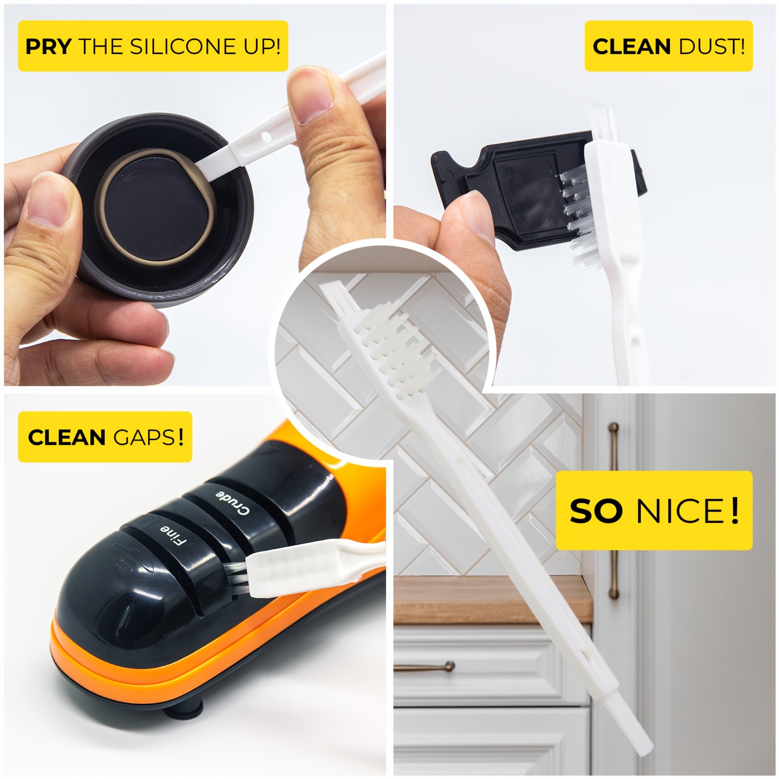 iWhale Multi-Functional Portable Electric Kitchen Sharpener Dual-Mode Coarse/Fine Precision in a Compact USB-C Design