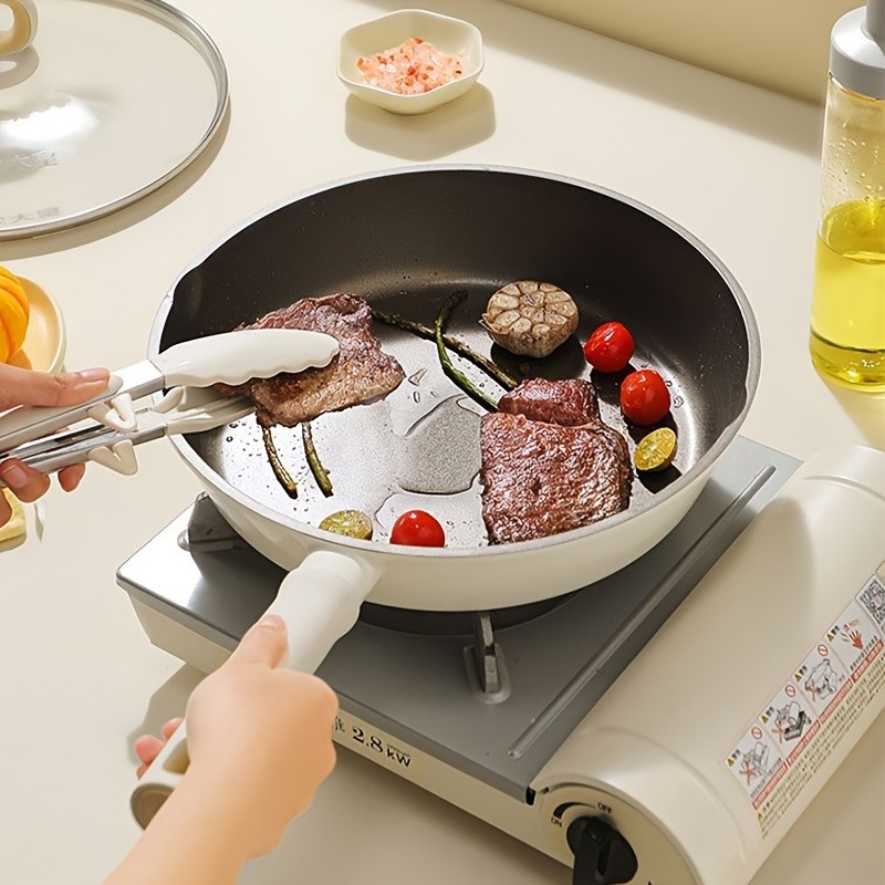 COOKER KING Non-Stick Titanium Coating Frying Pan with Lid  Healthy, PFOA-Free Cooking for All NZ Cooktops