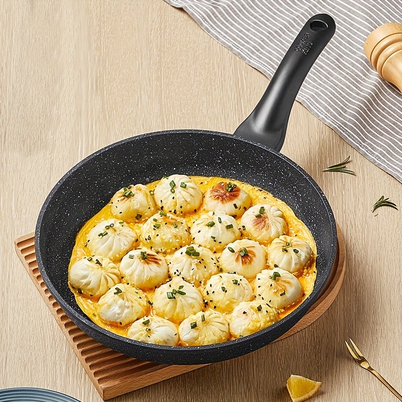 COOKER KING Nonstick Frying Pan  Non-Toxic, PFOA-Free Cooking with Heat-Resistant Handle for All NZ Cooktops